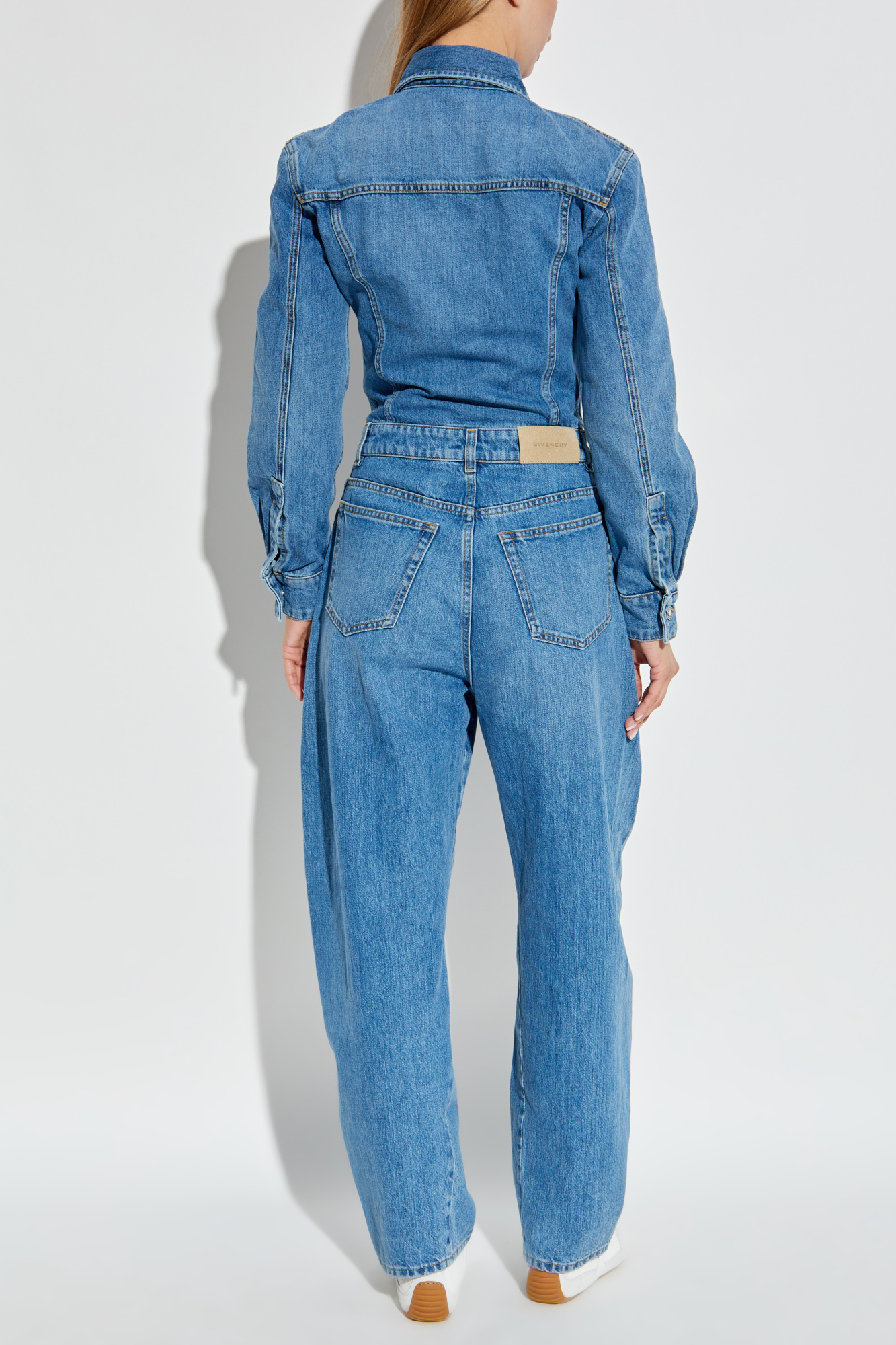 デニム・ジーパン GIVENCHY FW25 TROUSERS (BW517J516W 420) Blue Denim jumpsuit Givenchy - Vitkac AS